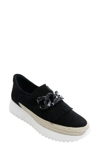 Vaneli Qerene Tassel Slip-on Sneaker In Black