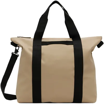 Rains Waterproof Tote Bag In Sand