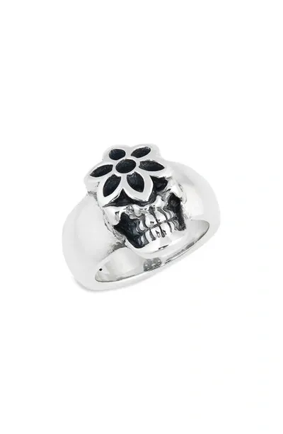 Good Art Hlywd Small Steal Your Rosette Ring In Silver