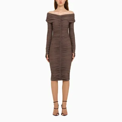 The Andamane Nicole Dress Brown