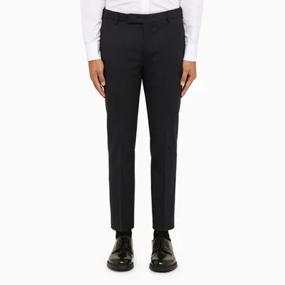 Pt Torino Blue Regular Trousers