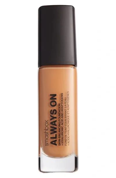 Smashbox Always On Skin-balancing Foundation With Hyaluronic Acid & Adaptogens In M10n