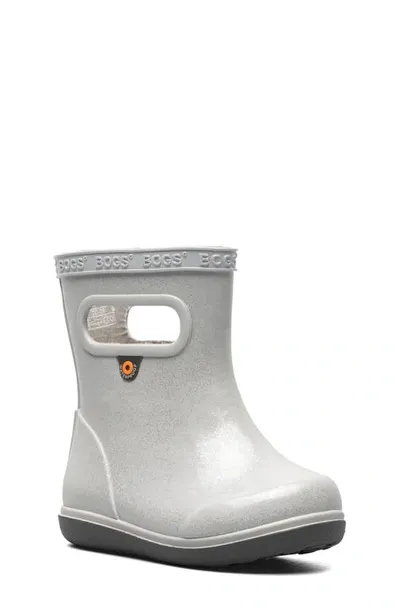 Bogs Skipper Ii Waterproof Rain Boot In Silver