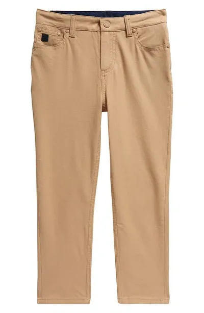 Vineyard Vines Boys' On-the-go Canvas Five Pocket Pants - Little Kid, Big Kid In Officer Khaki