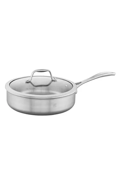 Zwilling Spirit Polished 3 Qt. Saute Pan In Stainless Steel