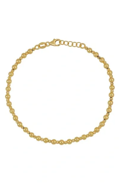 Bony Levy Mykonos14k Gold Beaded Bracelet In 14k Yellow Gold