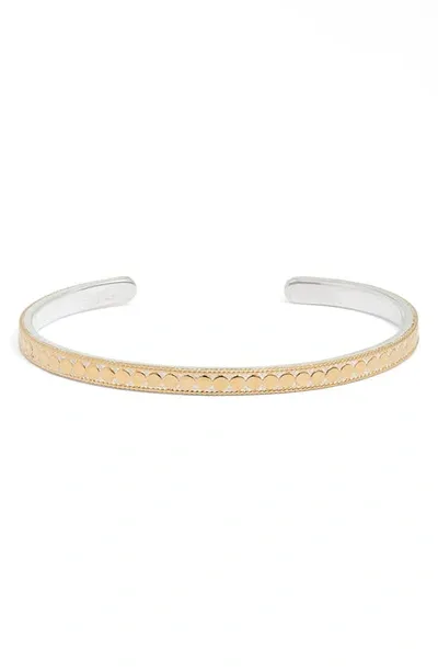 Anna Beck Classic Stacking Cuff Bracelet In Gold