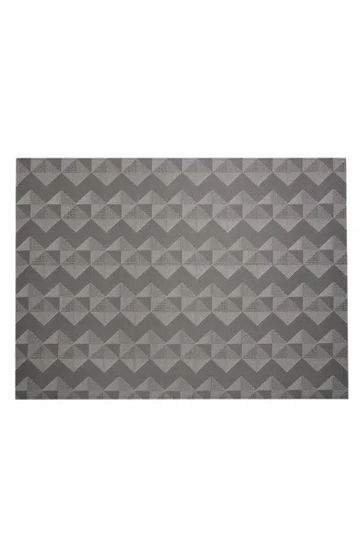 Chilewich Quilted Jacquard Area Rug In Tuxedo