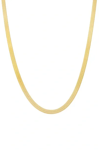 Bony Levy 14k Gold Herringbone Chain Necklace In 14k Yellow Gold