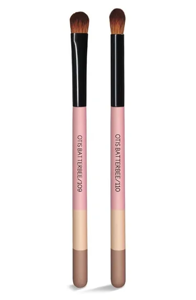 Otis Batterbee Eye Brush Duo Set $30 Value In Pink