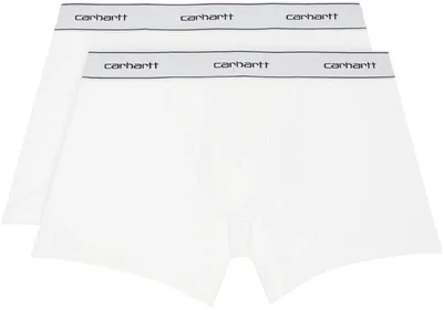 Carhartt Two-pack White Cotton Boxers