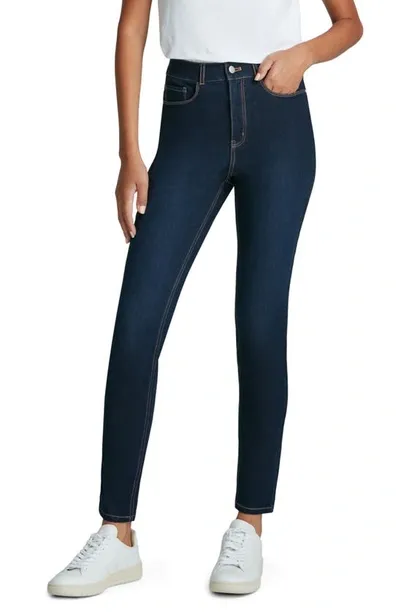 Commando Denim Skinny Jeans In Dark Indigo