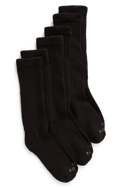 Hue 3-pack Slouch Socks In Black Pack