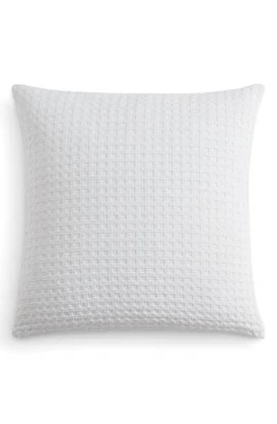 Dkny Cotton Waffle Euro Sham In White