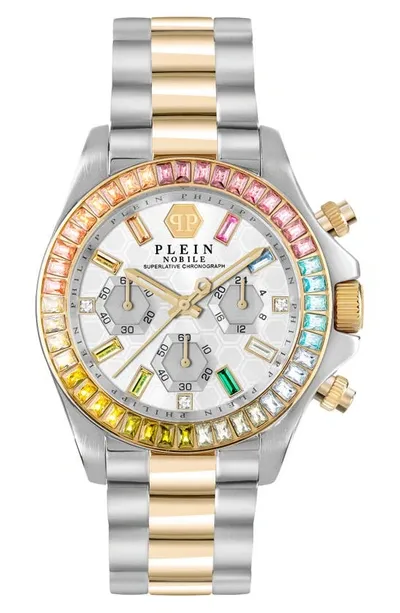 Philipp Plein Nobile Lady Chronograph, 38mm In Multi