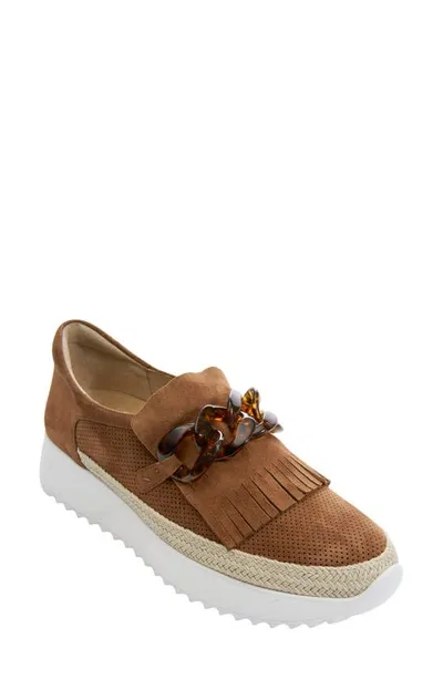 Vaneli Qerene Tassel Slip-on Sneaker In Brown