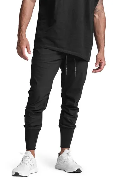 Asrv Tetra-lite™ Water Repellent High Rib Joggers In Black