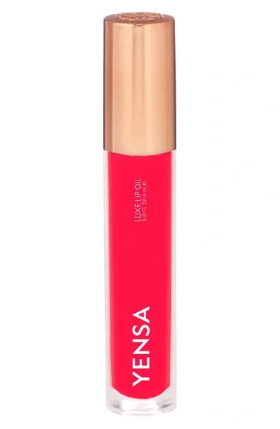 Yensa Luxe Lip Oil In Power Pink