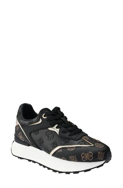 Guess Luchia Sneaker In Black