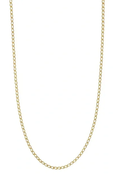 Bony Levy 14k Gold Curb Chain Necklace In 14k Yellow Gold