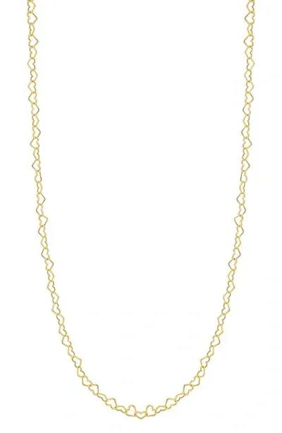 Bony Levy Kiera 14k Gold Heart Chain Necklace In 14k Yellow Gold