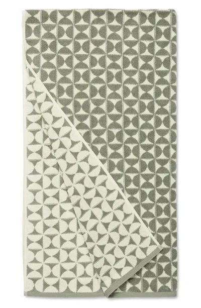 House No.23 Harper Bath Towel In Sage