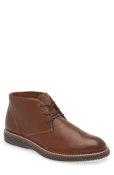 Johnston & Murphy Upton Chukka Boot In Tan Full Grain