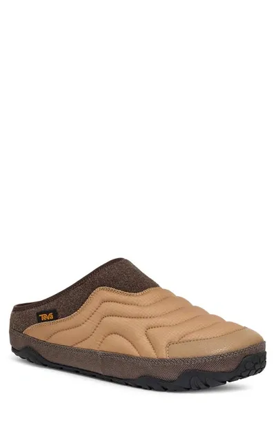 Teva Reember Terrain Quilted Mule In Honey Brown