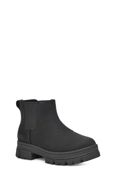 Ugg (r) Kids' Ashton Waterproof Chelsea Boot In Black