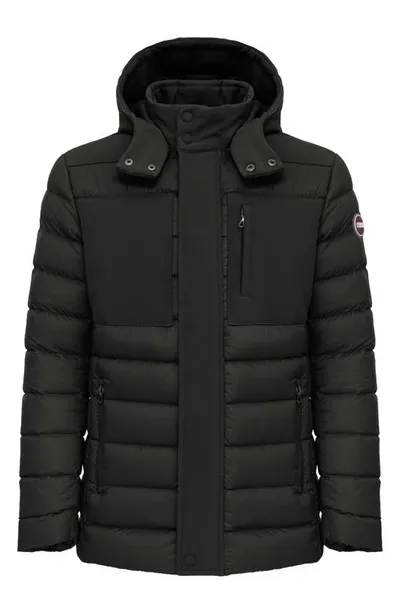 Colmar New Warrior Down Puffer Jacket In Black