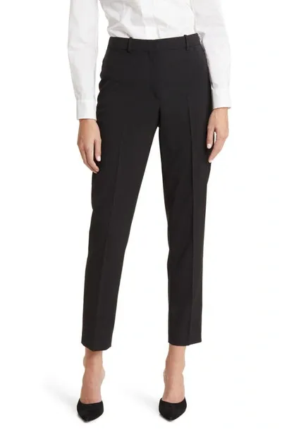 Hugo Boss Tiluna Slim Fit Pants In Black