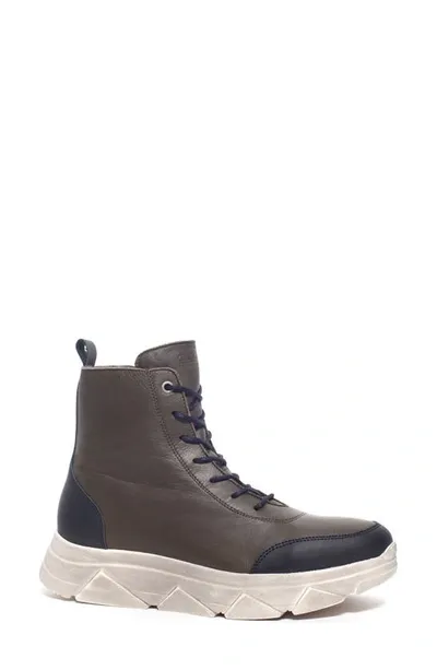 Cloud Talulah Wool Lined Lace-up Boot In Velvet Dk. Moss