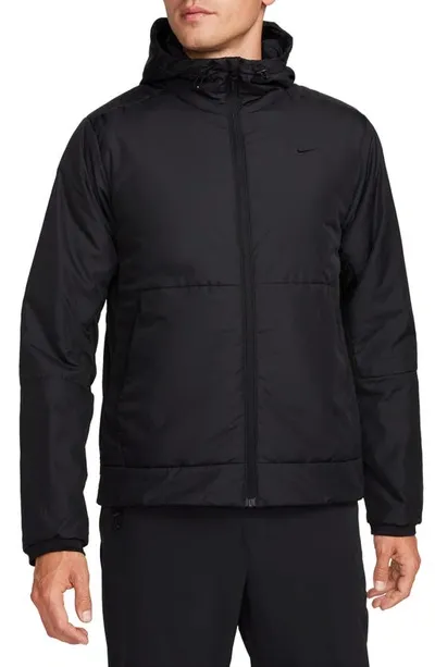 Nike Therma-fit Unlimited Training Jacket In Black