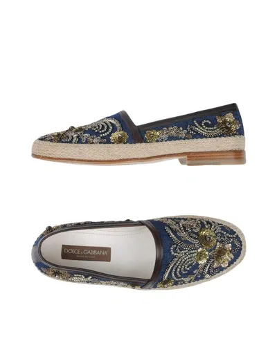 Dolce & Gabbana Espadrilles In Blue