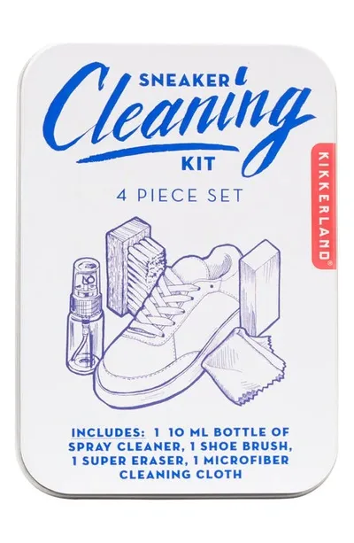 Kikkerland Design Sneaker Cleaning Kit In White