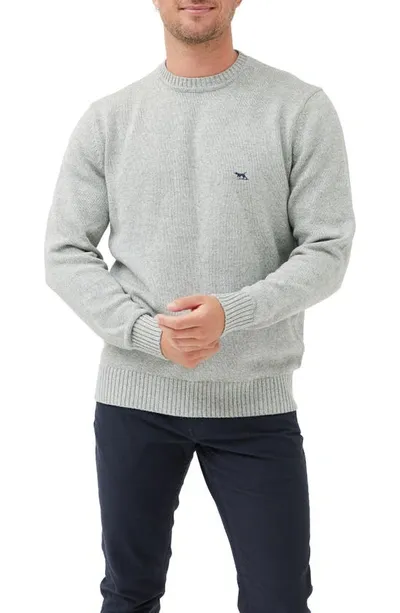 Rodd & Gunn Crewneck Sweater In Marble