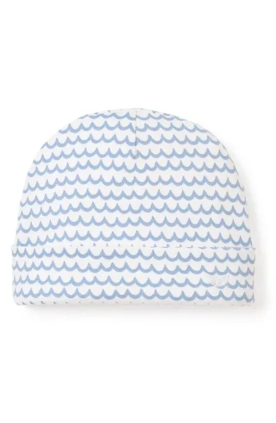 Petite Plume Babies' Pima Cotton Hat In Blue