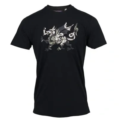 Lords Of Harlech Rob Dragon Tee In Black