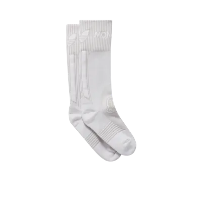 Moncler Chaussettes Mi-hautes  In Blanc