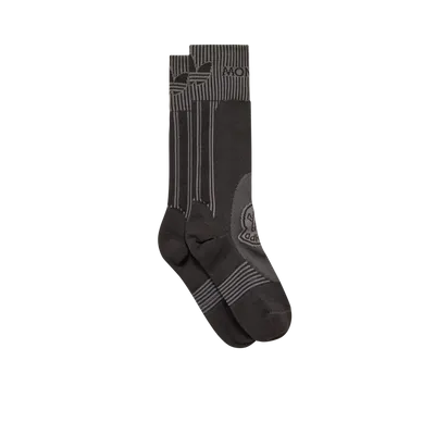 Moncler Chaussettes Mi-hautes  In Black