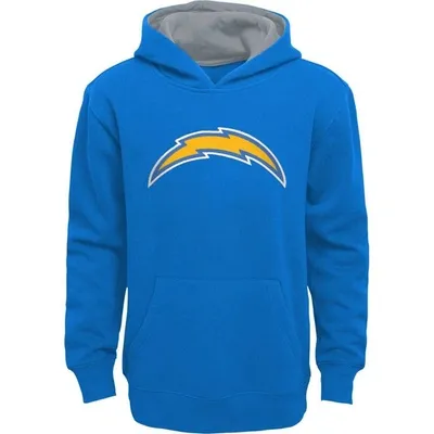 Outerstuff Kids' Youth Blue Los Angeles Chargers Prime Pullover Hoodie