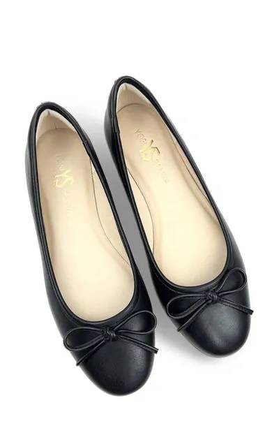 Yosi Samra Sadie Ballet Flat In Black