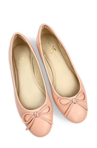 Yosi Samra Sadie Ballet Flat In Blush