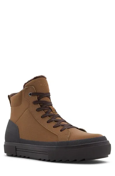 Aldo Ulf Waterproof Boot In Other Dark Beige