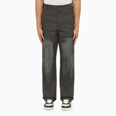 Dickies Charcoal Grey Regular Trousers In Gray