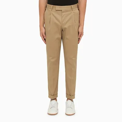 Pt Torino Beige Chino Trousers