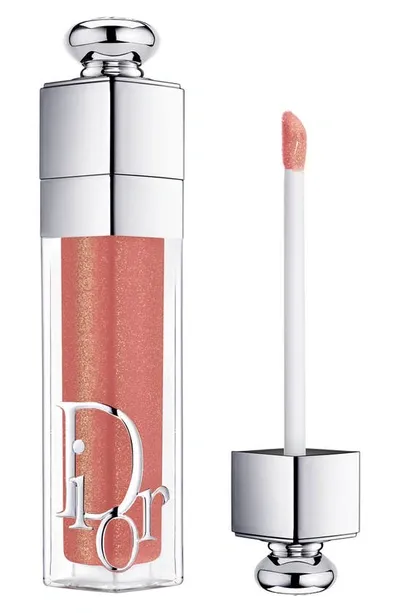 Dior Lip Addict Lip Maximizer Gloss In 051 Nude Bloom - A Shimmering Rosy Beige