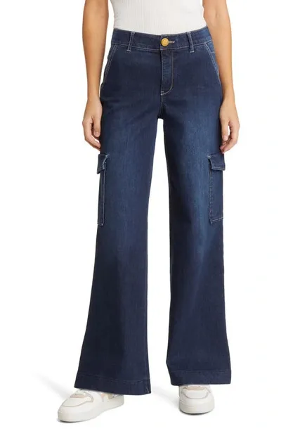 Wit & Wisdom 'ab'solution High Waist Itty Bitty Bootcut Jeans In Indigo