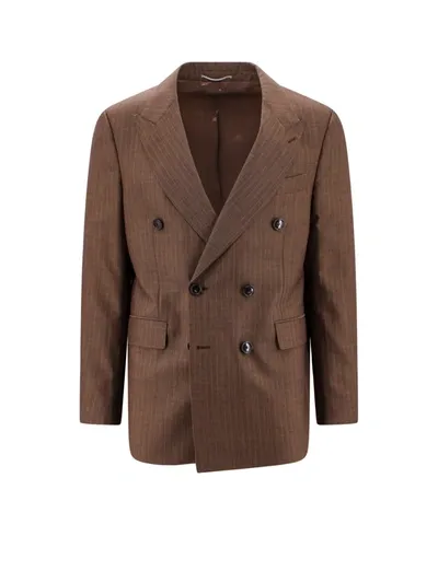 Pt Torino Blazer In Brown