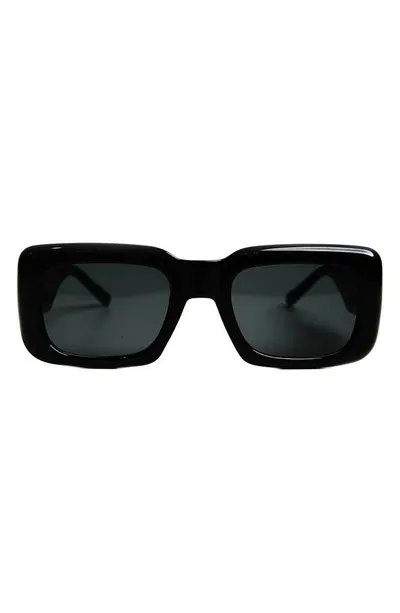 Wisdom Frame 1 Square Sunglasses In Black